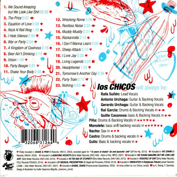 Los Chicos - 20 Years Of Shakin' Fat & Launching Shit By Medical Prescription - 2xLP