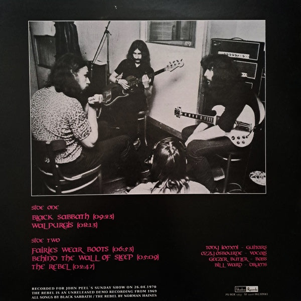 Black Sabbath - Walpurgis - The Peel Session 1970 - LP