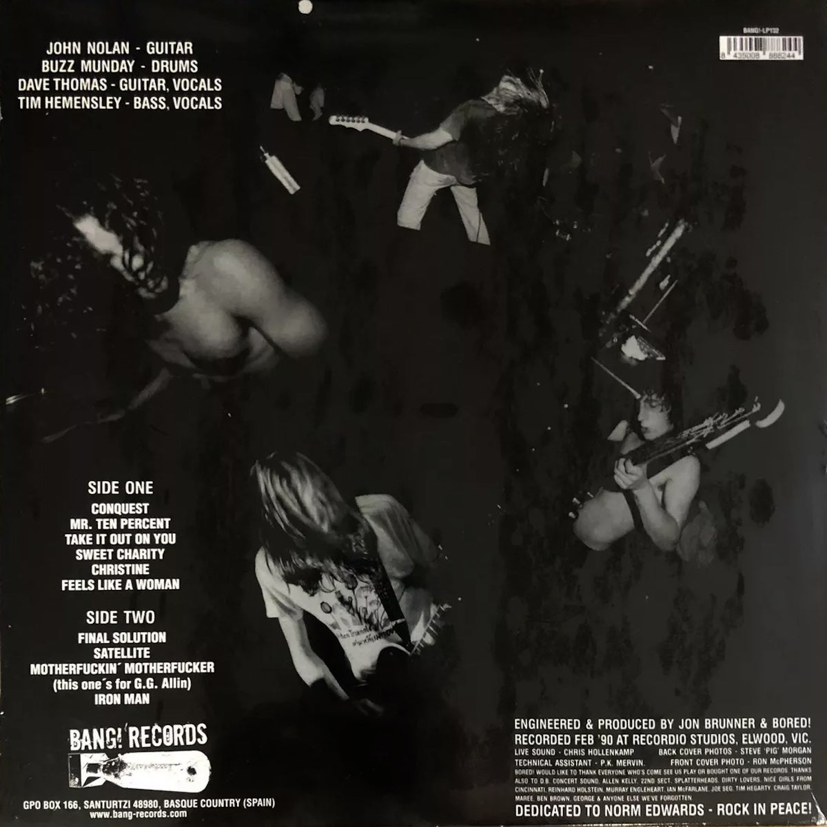 Bored ! - Take It Out On You - LP