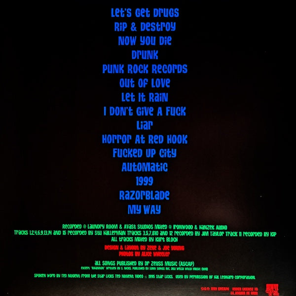 Zeke - Dirty Sanchez - LP