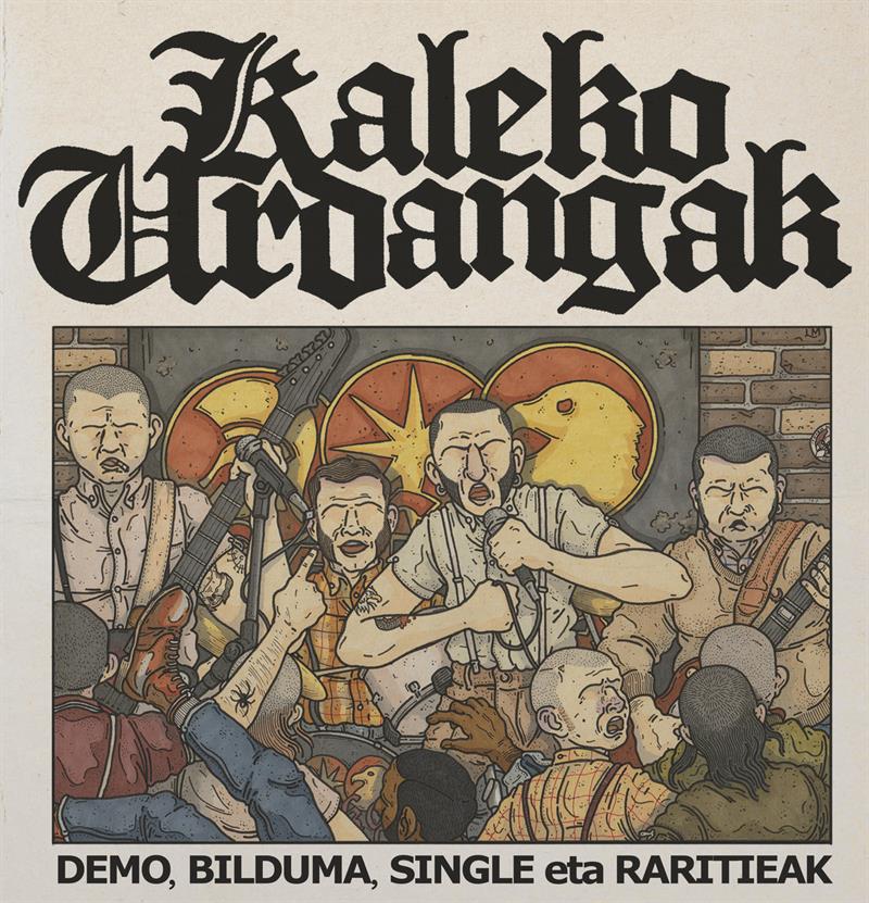 Kaleko Urdangak - Demo, Bilduma, Single Eta Raritieak - LP