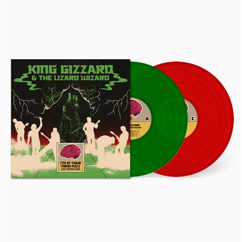 King Gizzard And The Lizard Wizard - I’m In Your Mind Fuzz Live - 2xLP