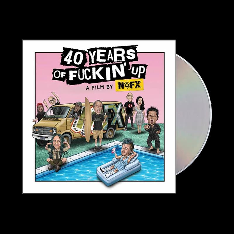 NOFX / Fat Mike - 40 Years of Fuckin’ Up: Soundtrack + Score - CD