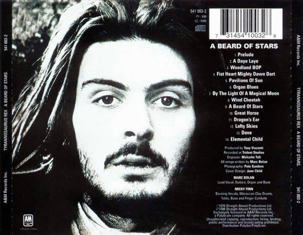 TYRANNOSAURUS REX CD A Beard Of Stars