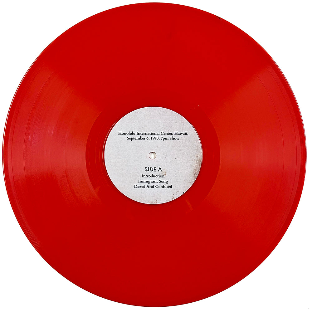 LED ZEPPELIN 2xLP Lotta Love In Honolulu (Red Colour Vinyl) 200 Numbered Copies