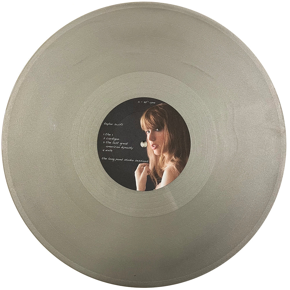 TAYLOR SWIFT 2xLP Folklore: The Long Pond Studio Sessions (Silver Colour Vinyls)