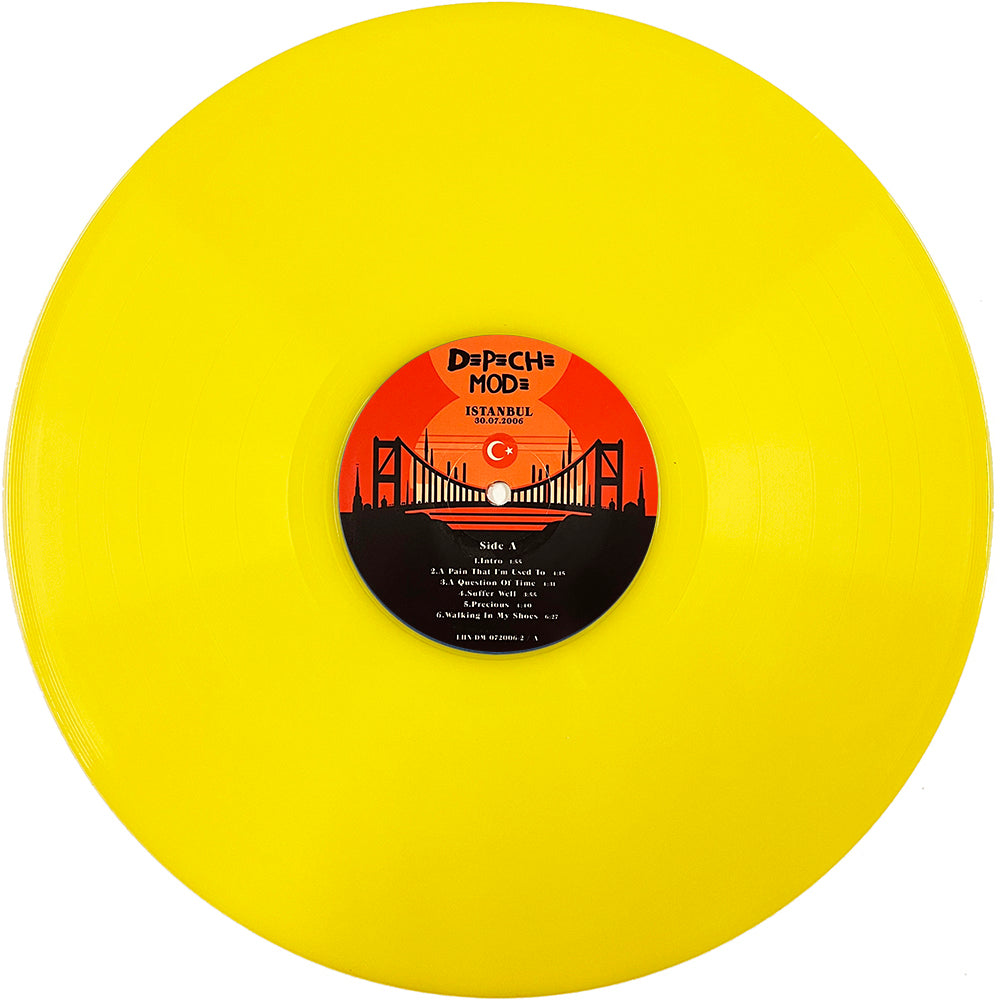 DEPECHE MODE 2xLP Recording The Angel In Turkey (Yellow Coloured Vinyl)