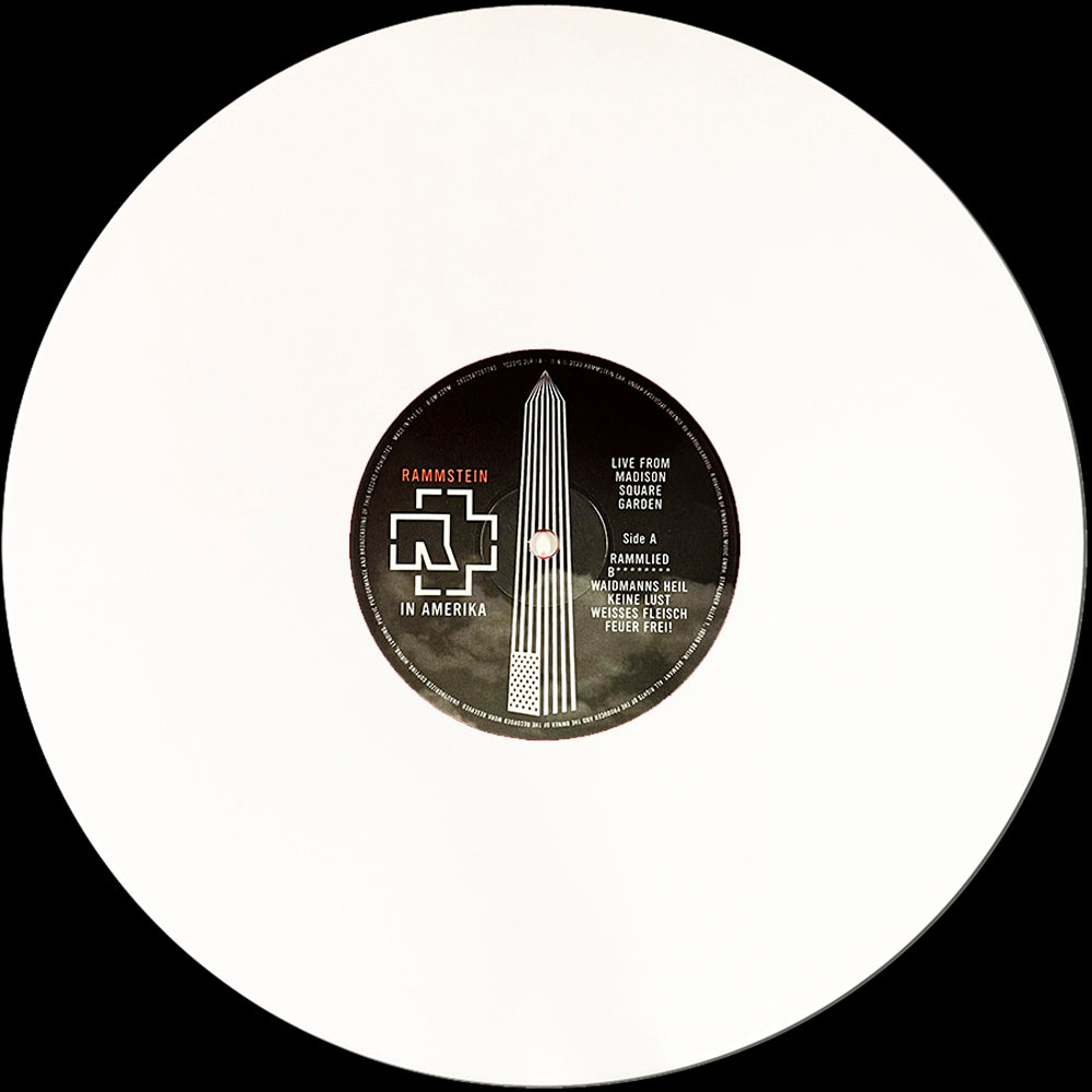 RAMMSTEIN 2xLP In Amerika (White Coloured Vinyls)