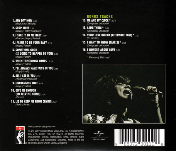 CARLA THOMAS CD The Queen Alone (+Bonus Tracks)