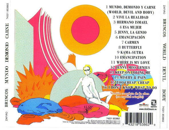 BRINCOS CD Mundo Demonio Carne = World Devil Body