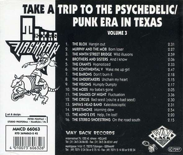 VARIOUS CD Texas Flashback Volume 3