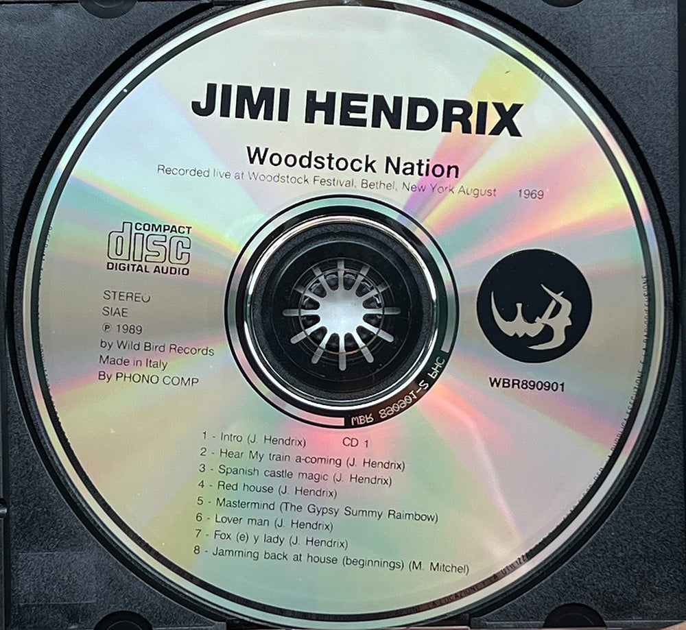 JIMI HENDRIX 2xCD Woodstock Nation (Deluxe Fat Box)