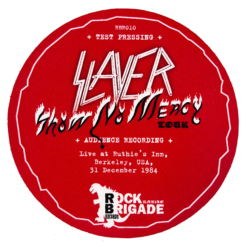 SLAYER LP Show No Mercy Tour (TEST PRESSING)