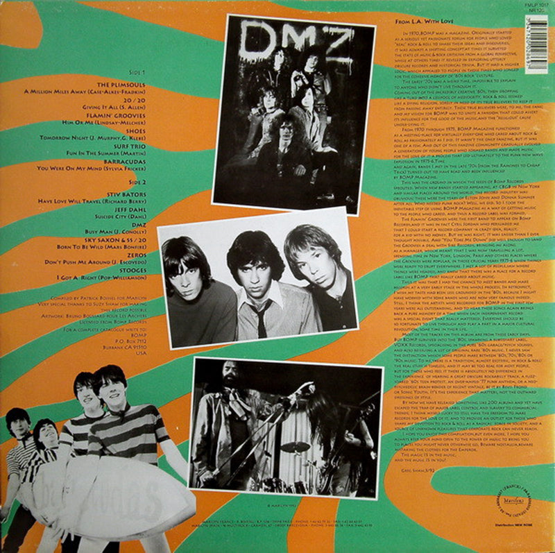 VARIOUS LP From L.A. With Love (Blue Coloured Vinyl)