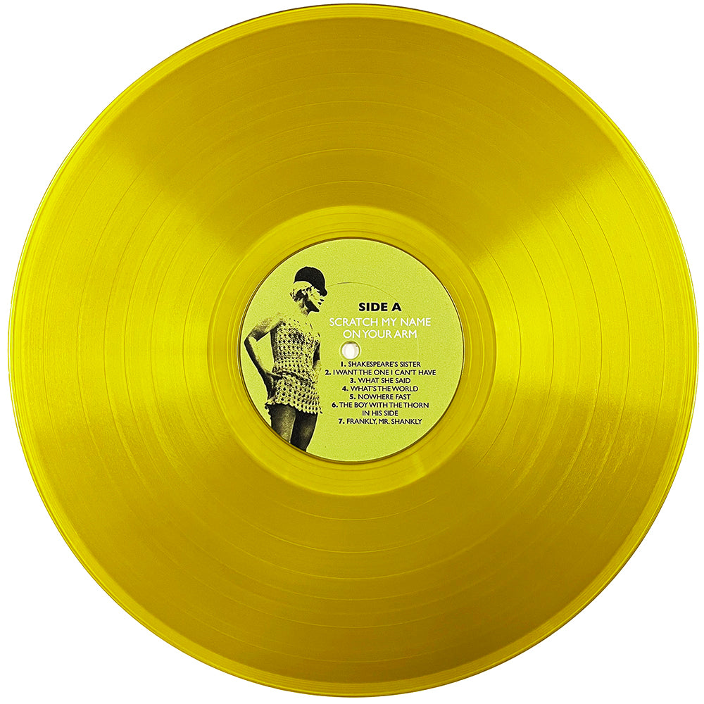 THE SMITHS 2xLP Scratch My Name On Your Arm (Yellow Colour Vinyl) PROMO EDITION