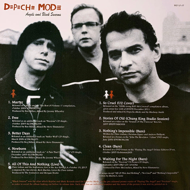 DEPECHE MODE LP Angels And Black Swarms