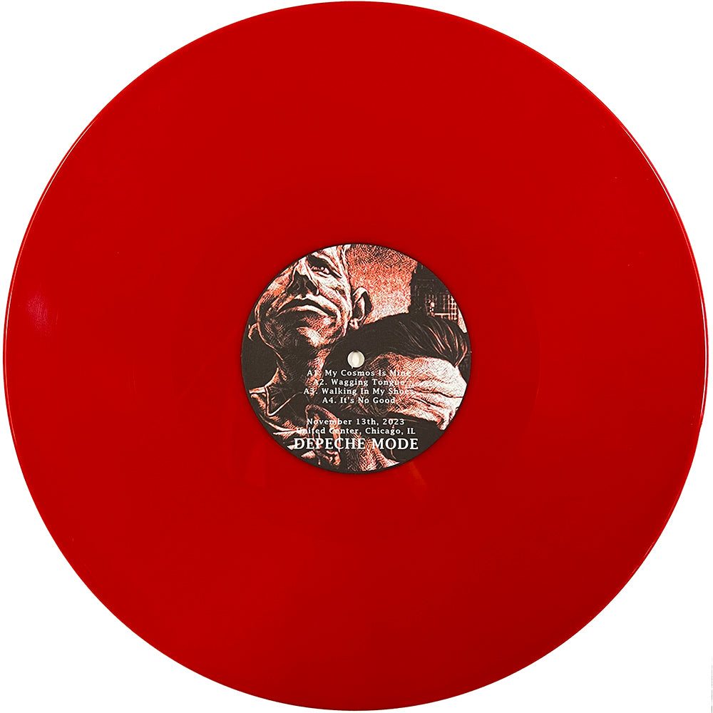 DEPECHE MODE 2xLP Black Celebration - Chicago 2023 (Red Coloured Vinyls)