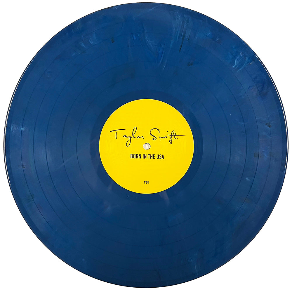 TAYLOR SWIFT LP Born In The USA - Rare and Unreleased Tracks (Blue Colour)