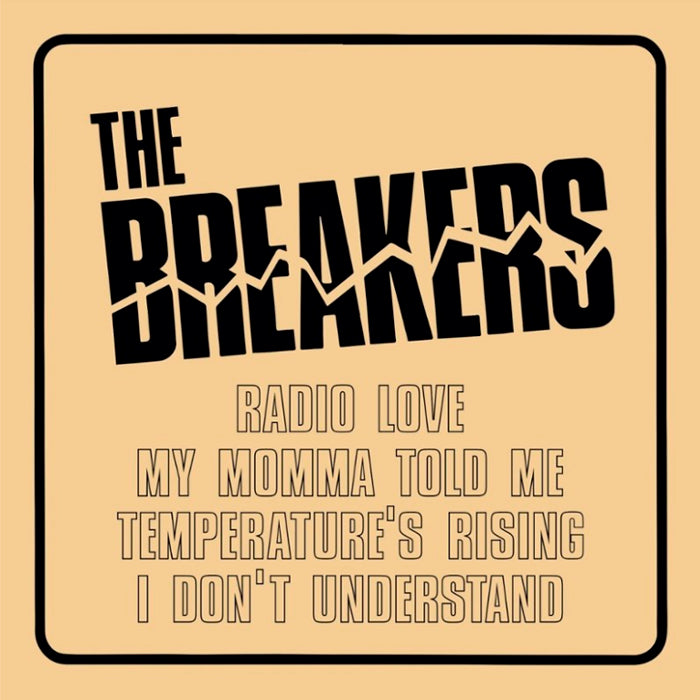 THE BREAKERS 7" EP Radio Love (Orange Coloured Vinyl)