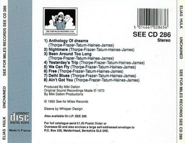 ELIAS HULK CD Unchained