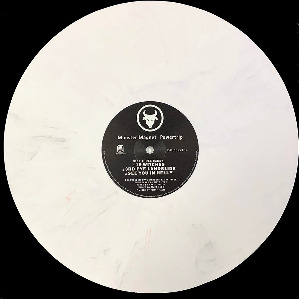 MONSTER MAGNET 2xLP Powertrip (Grey & White Marbled Coloured Vinyl)
