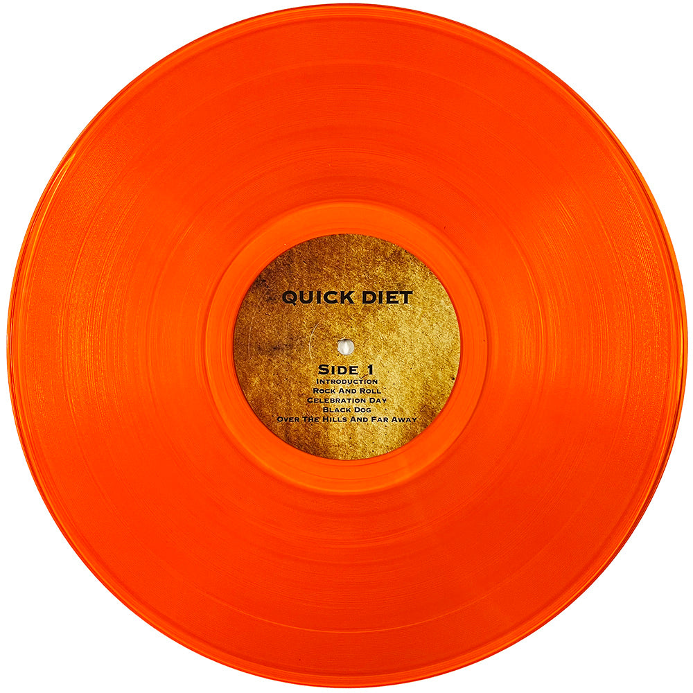 LED ZEPPELIN 3xLP Quick Diet (Orange Coloured Vinyls) 250 Numbered Copies
