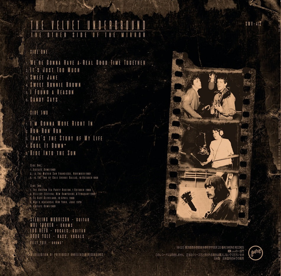 VELVET UNDERGROUND LP The Other Side Of The Mirror (400 Copies)