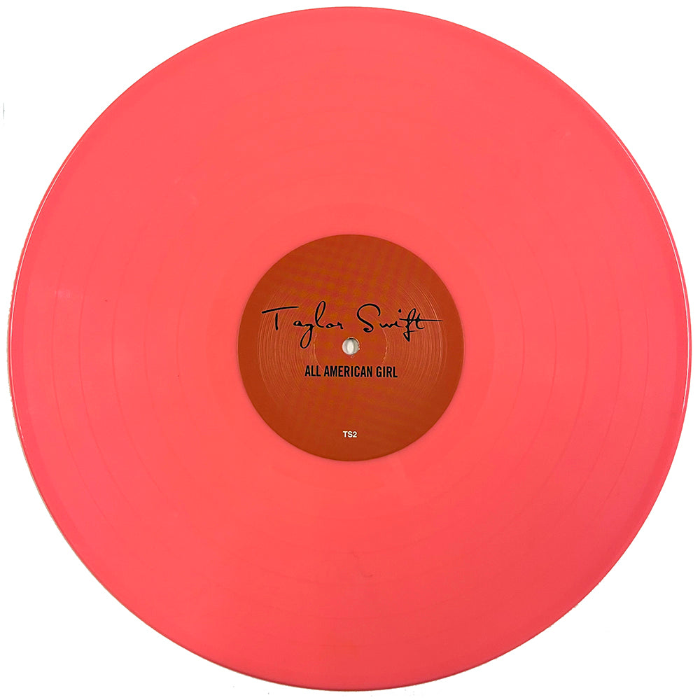 TAYLOR SWIFT LP All American Girl - Rare and Unreleased Tracks (Pink Coloured)