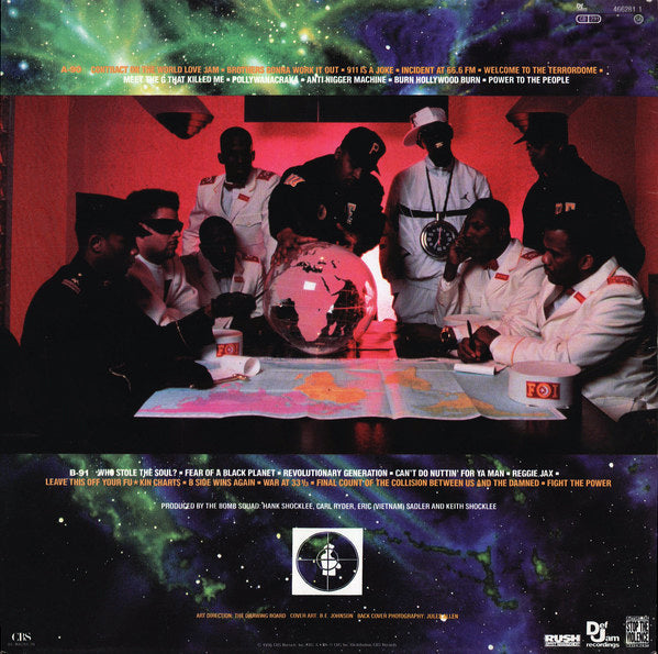 PUBLIC ENEMY LP Fear Of A Black Planet (180 Gram Heavyweight Vinyl)