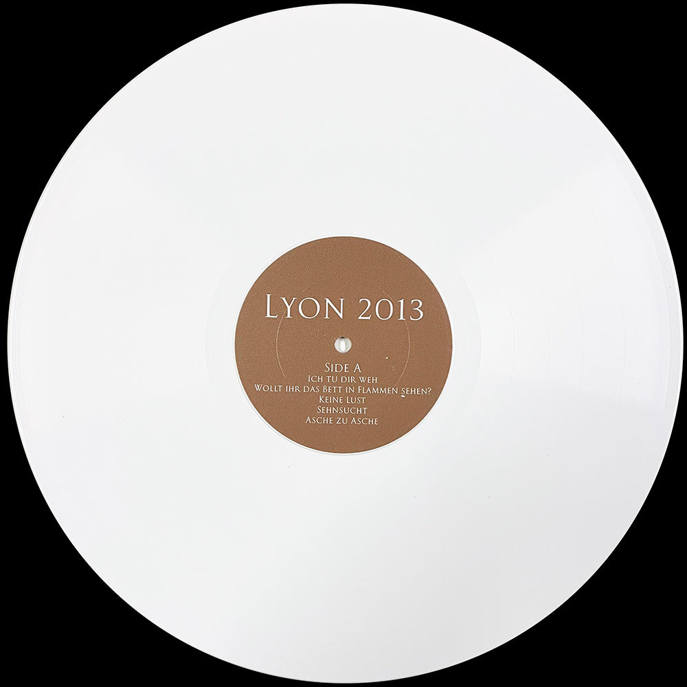 RAMMSTEIN 2xLP Lyon 2013 (White Coloured Vinyl) 200 Numbered Copies