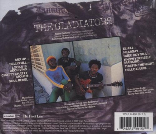 GLADIATORS CD Trenchtown Mix Up