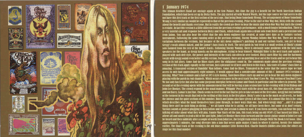 ALLMAN BROTHERS BAND 2xCD Good Morning `74 (Digipack)