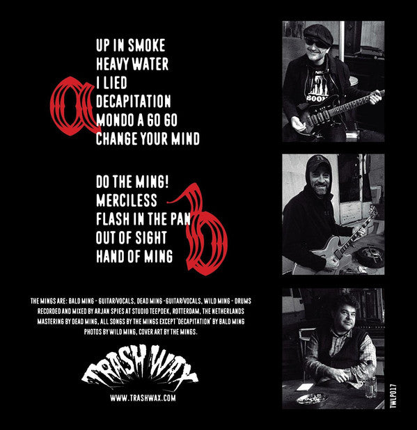 THE MINGS LP The Mings (Red Splatter Coloured Vinyl)