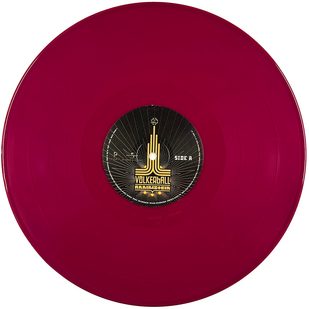 RAMMSTEIN 3xLP Völkerball - Live in France 2005 (Purple Coloured Vinyls)