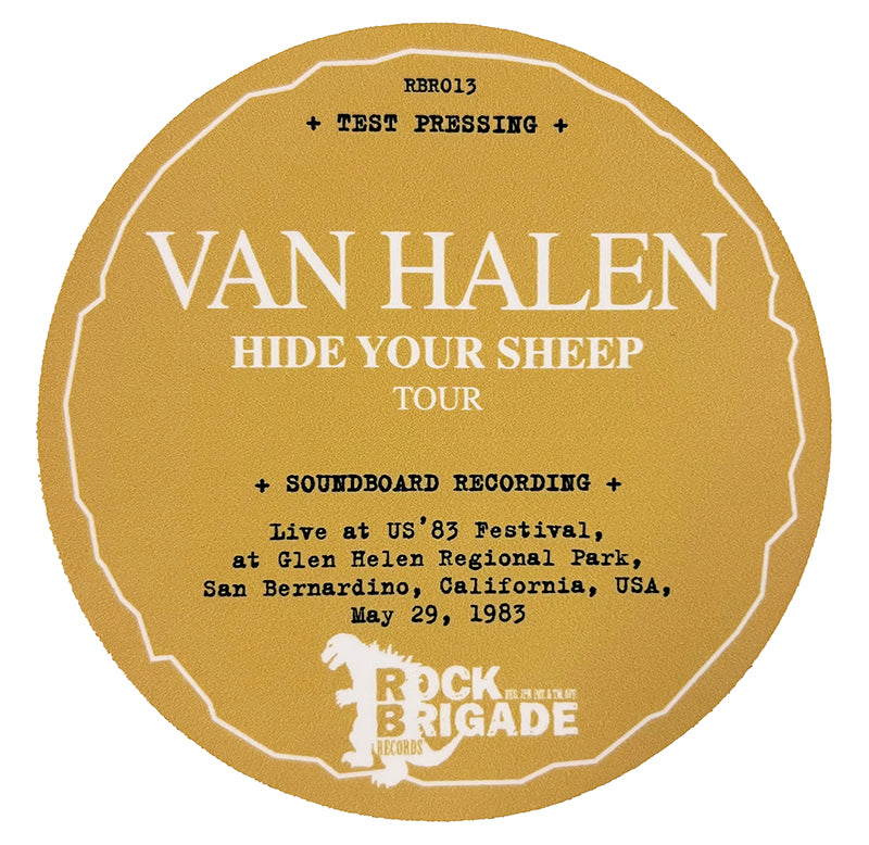 VAN HALEN 2xLP Hide Your Sheep Tour (TEST PRESSING)