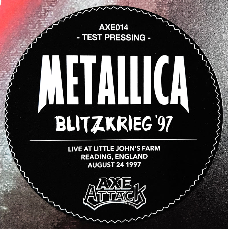 METALLICA 2xLP Blitzkrieg '97 (TEST PRESSING)