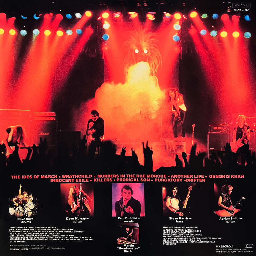 IRON MAIDEN LP Killers
