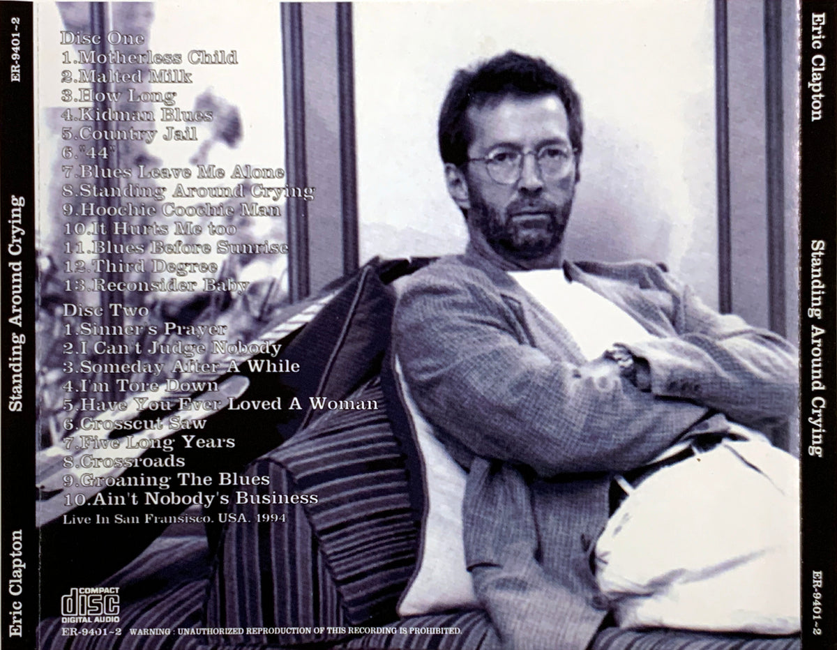 ERIC CLAPTON 2xCD Standing Around Crying