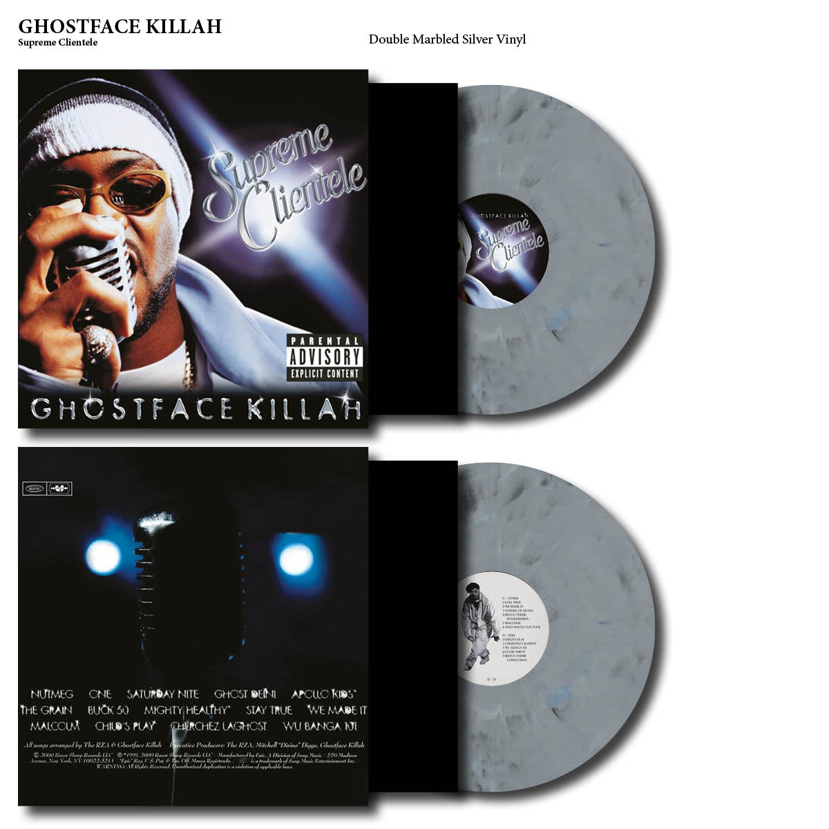 GHOSTFACE KILLAH 2xLP Late Supreme Clientele (Marbled Coloured Vinyls)