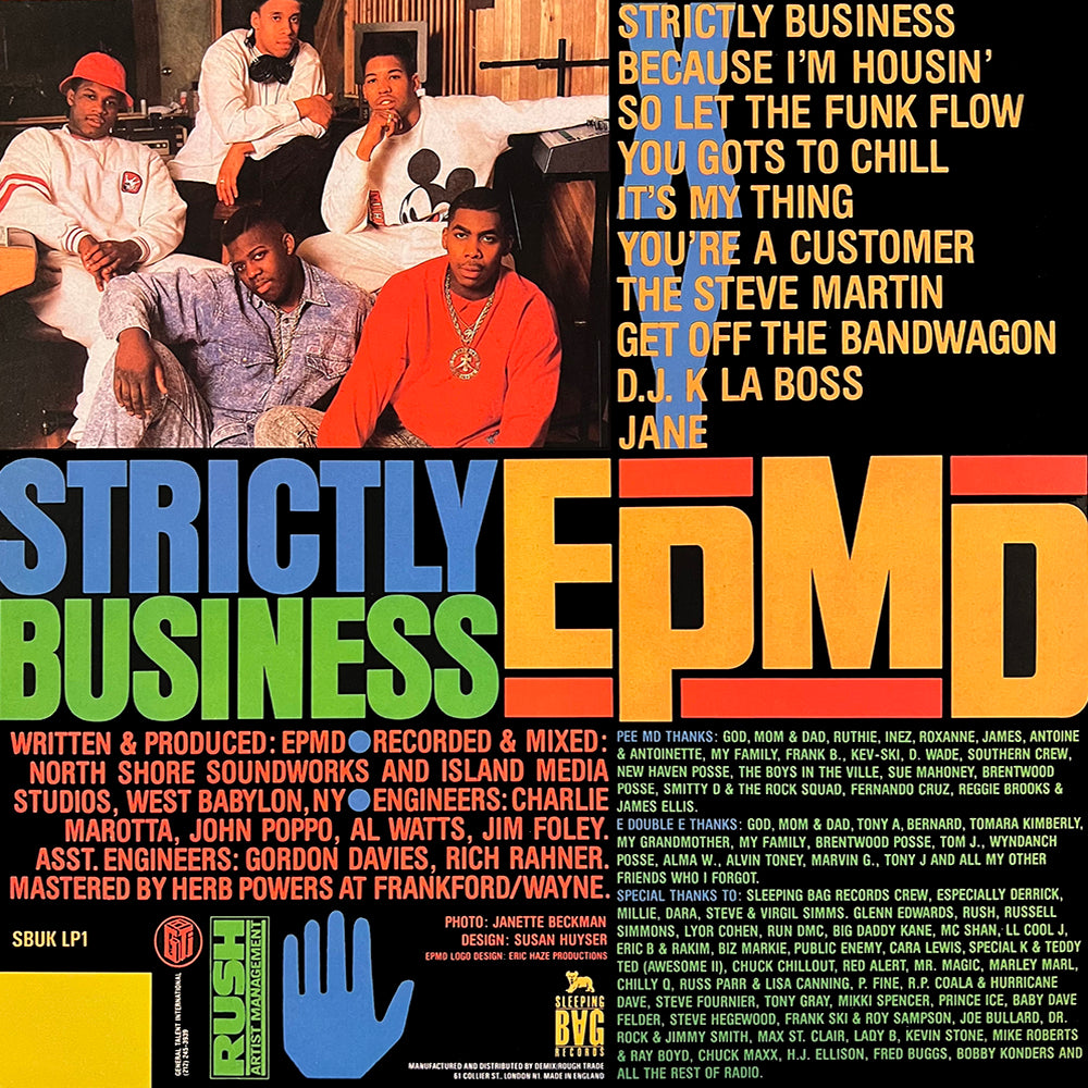 EPMD LP Strictly Business (180 Gram Heavyweight Vinyl)