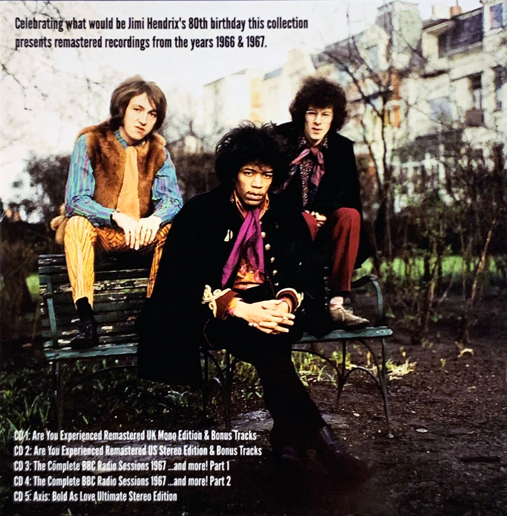 JIMI HENDRIX BOX SET 5xCD May This Be Love (300 Numbered Copies)