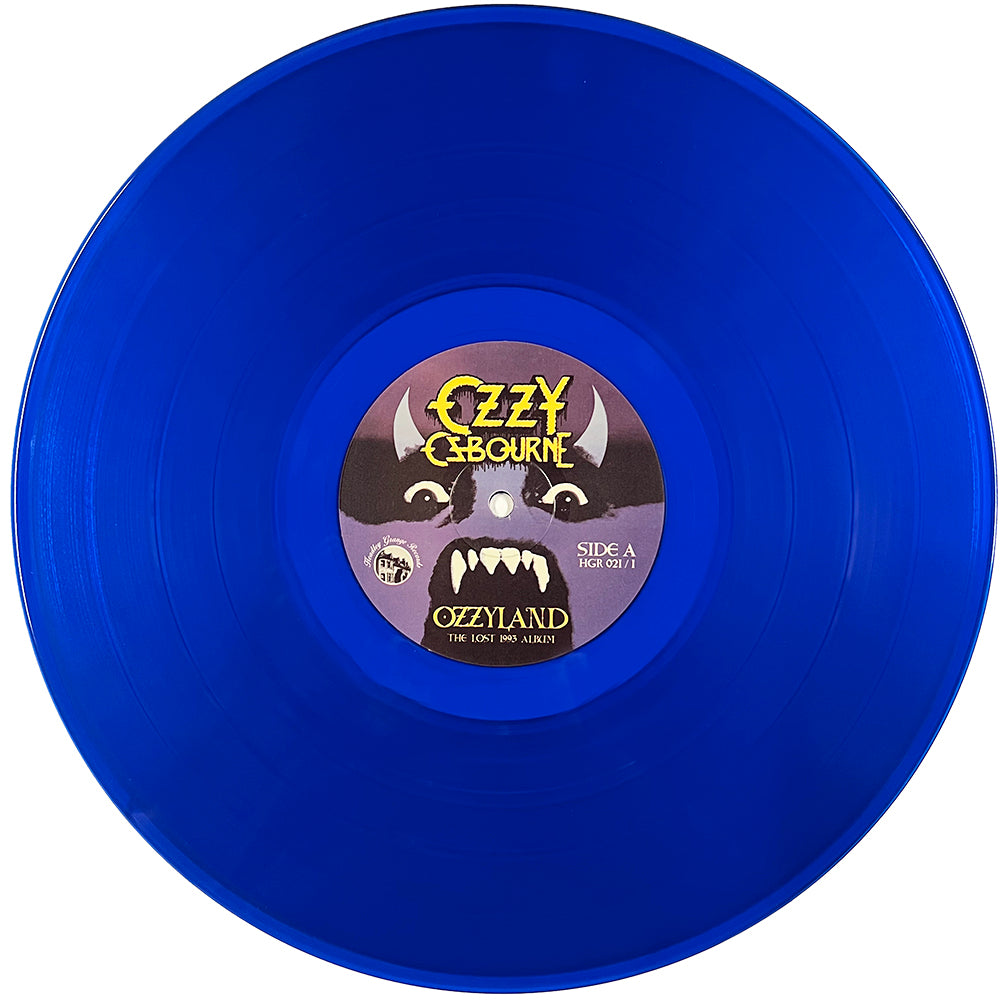 OZZY OSBOURNE LP Ozzyland The Lost 1993 Album (Blue Translucid Coloured Vinyl)