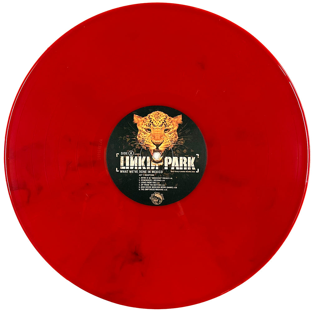 LINKIN PARK 3xLP What We'Ve Done In Mexico (Red Coloured Vinyls)