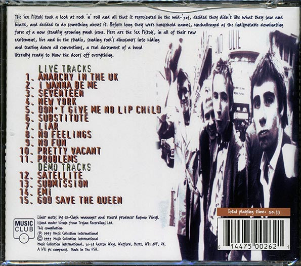 Sex Pistols - Raw - CD