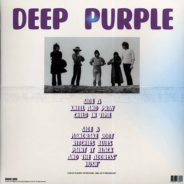 Deep Purple - Live In Amsterdam 1969 FM Broadcast - LP