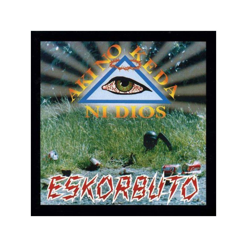 Eskorbuto - Aki No Keda Ni Dios - LP + Revista