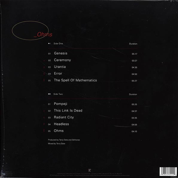 Deftones - Ohms - LP