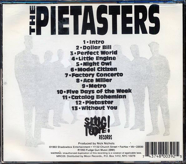 The Pietasters - The Pietasters - CD