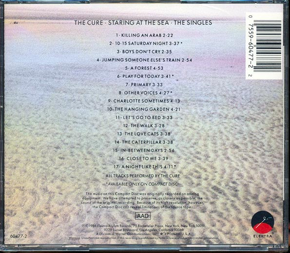 The Cure - Staring At The Sea The Singles - CD