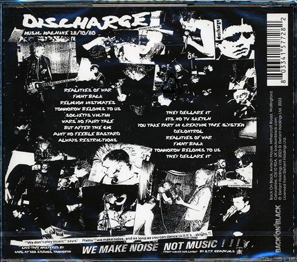 Discharge - Live At The Music Machine 1980 - CD